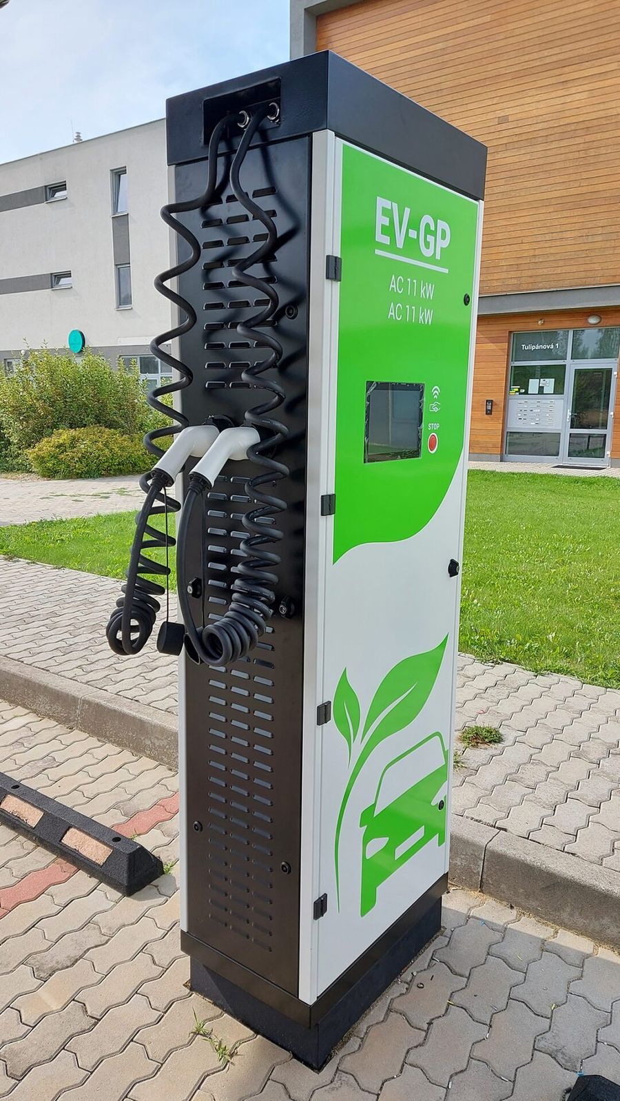 Nabíjacia stanica EV-GP z vlastného vývoja a výroby